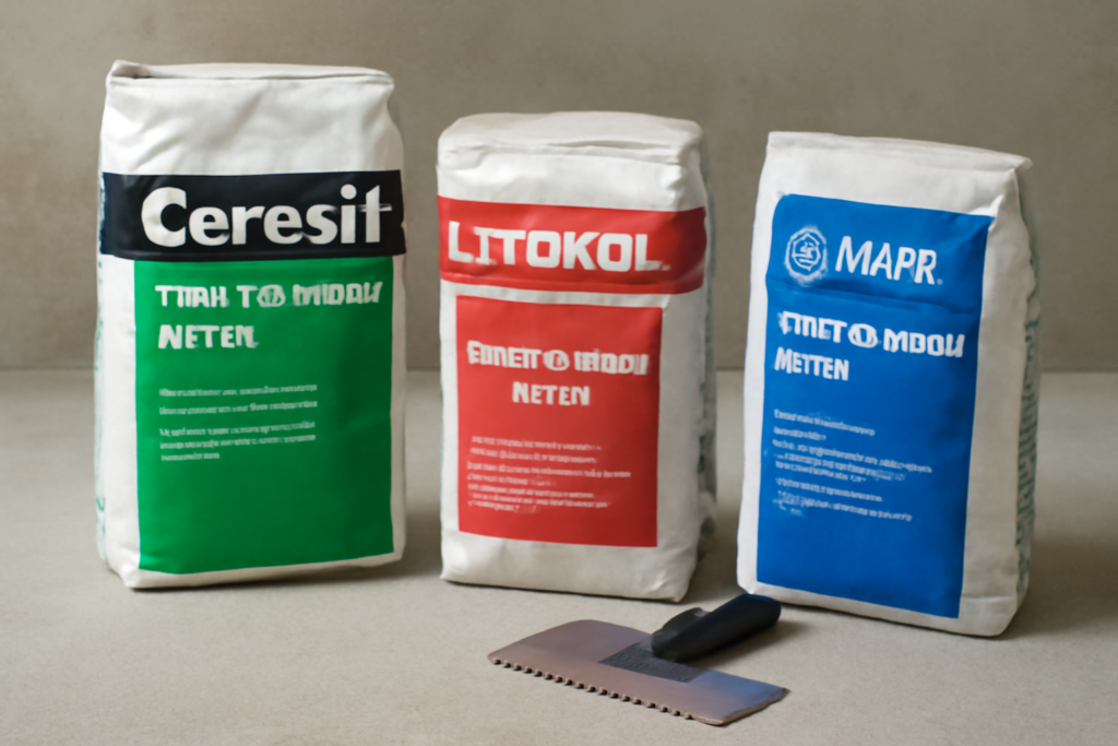 Плиточный клей Ceresit vs Litokol vs Mapei: что выбрать и почему
