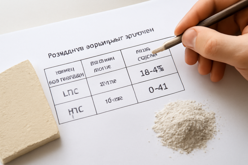 Таблица расхода штукатурки по маркам: практические нормы и ошибки при расчете