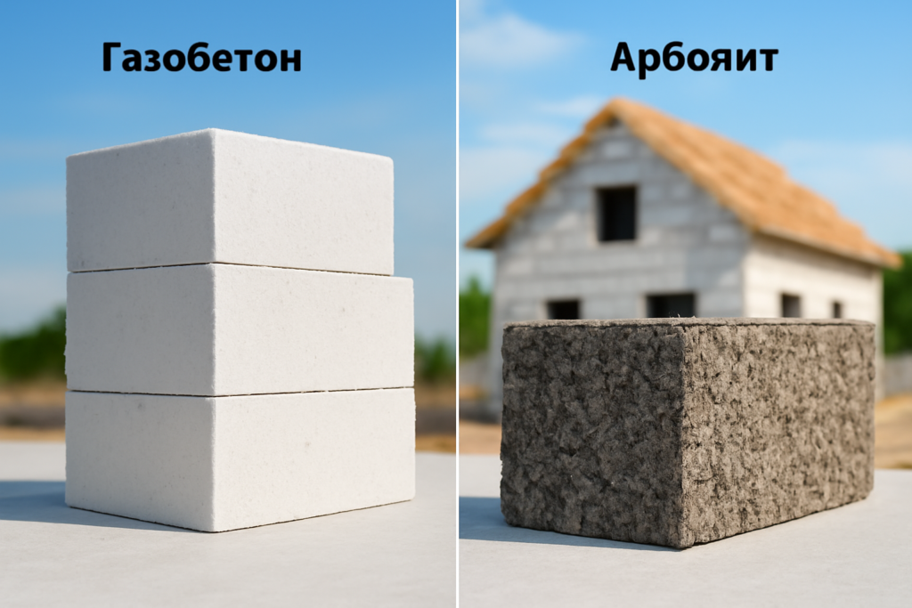 Газобетон или арболит: что лучше для строительства дома — сравнение по ключевым критериям
